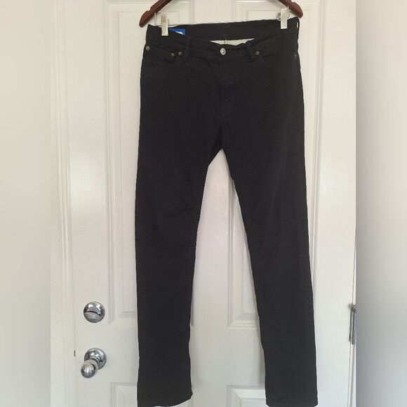 ACNE STUDIOS Bla Konst Acnes  Denim Black Jeans Size 30*32 - Picture 1 of 11